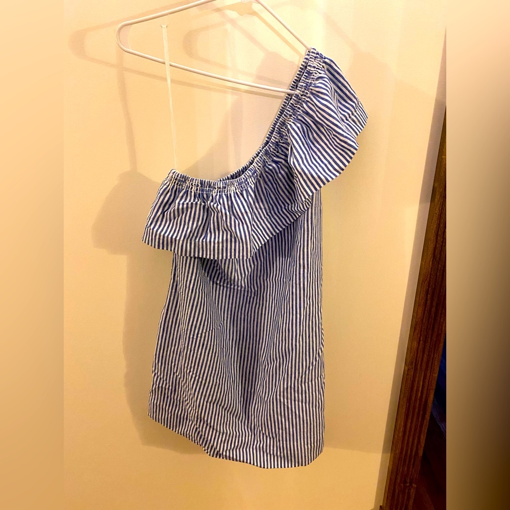 One Shoulder J. Crew Dress
